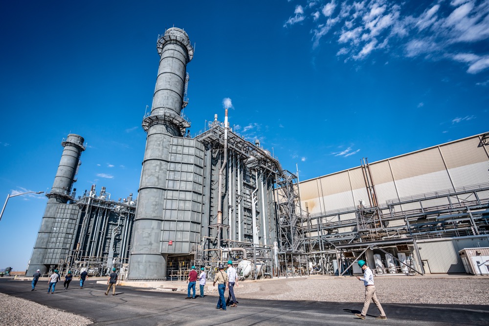 Generating units and stacks at Capital Power's Harquahala facility in Arizona — photo 15