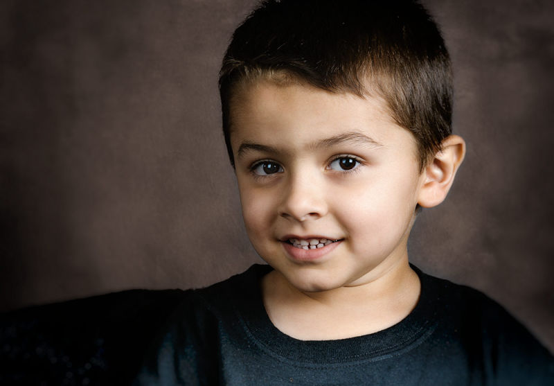 Studio Photography Child Smiling