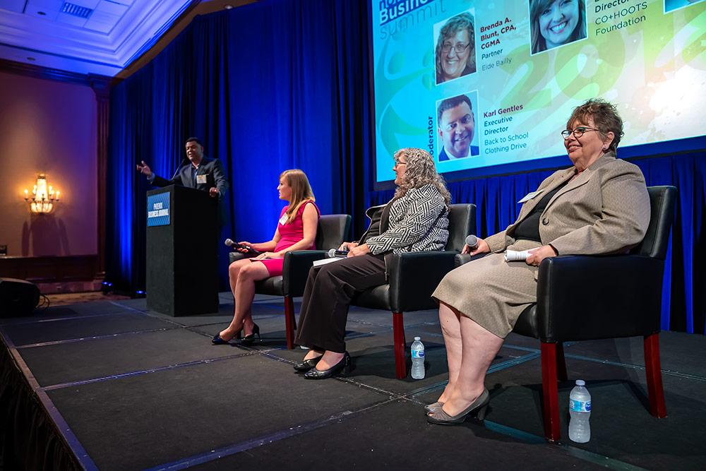 Speaker panel at an event in Phoenix