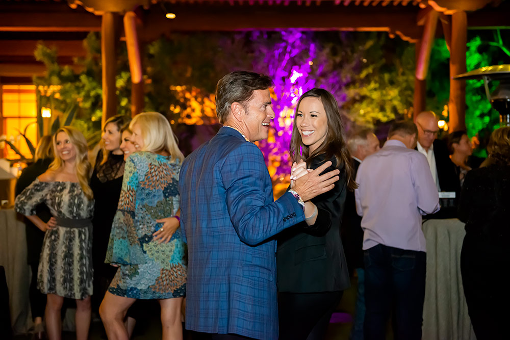 Couple dancing in the outdoors