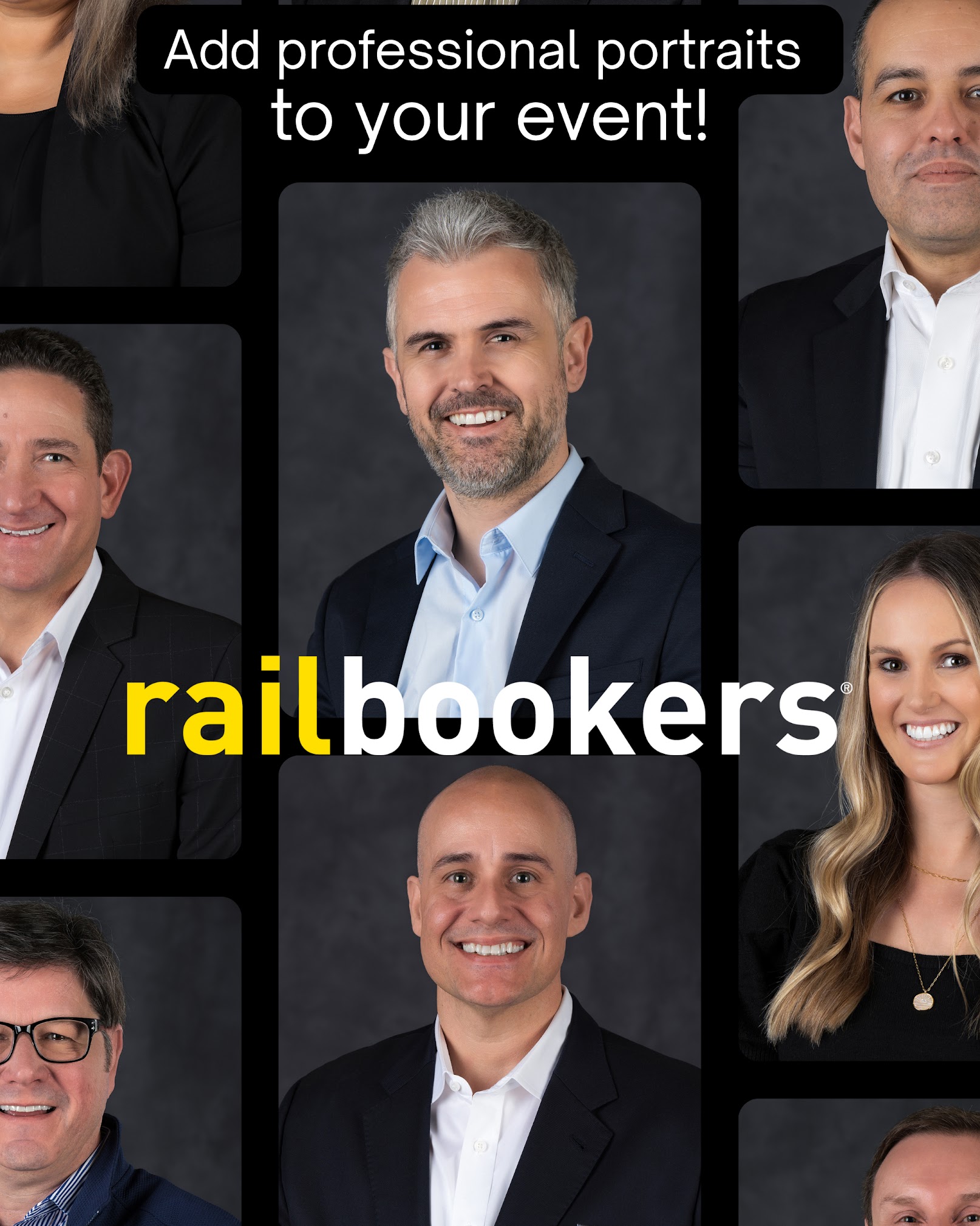 Headshots at your event — on-site event headshots by Timothy Fox Photography & Video