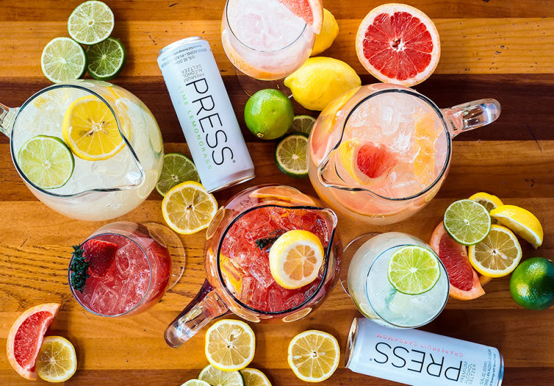 Press Premium Alcohol Seltzer