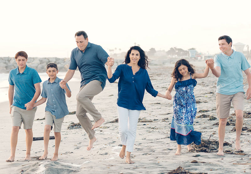 Family Photography at La Jolla Beach